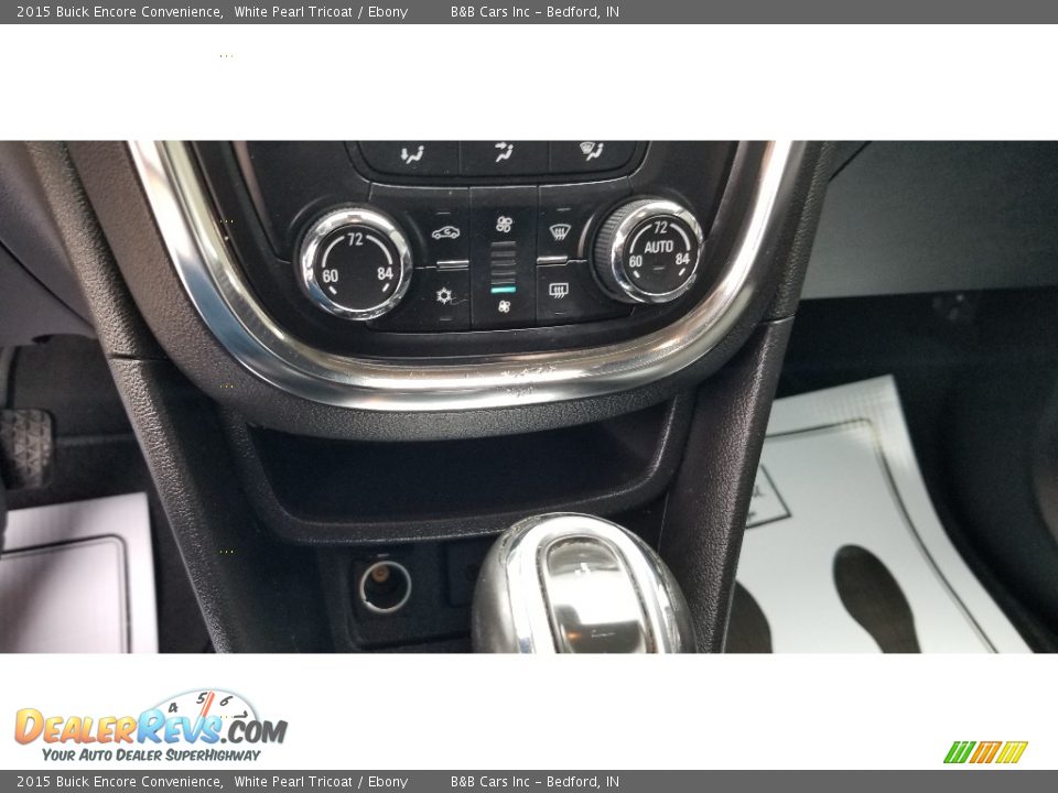 2015 Buick Encore Convenience White Pearl Tricoat / Ebony Photo #13