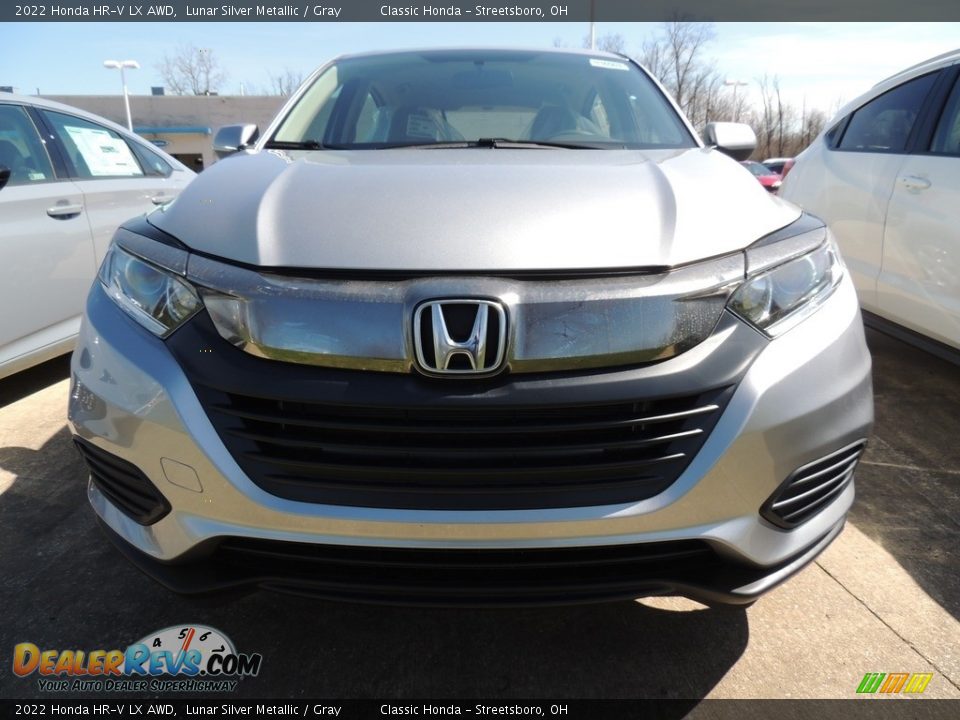 2022 Honda HR-V LX AWD Lunar Silver Metallic / Gray Photo #2