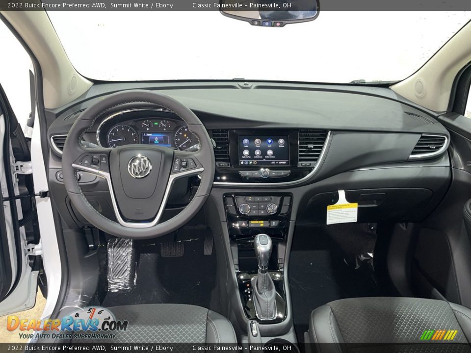 Ebony Interior - 2022 Buick Encore Preferred AWD Photo #19