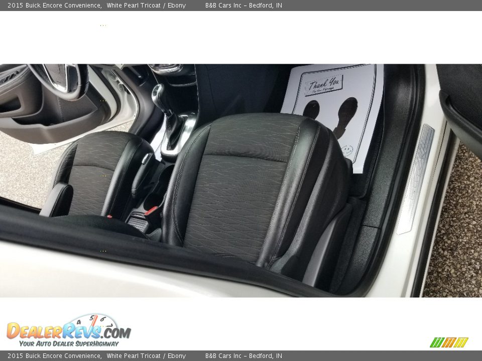 2015 Buick Encore Convenience White Pearl Tricoat / Ebony Photo #23