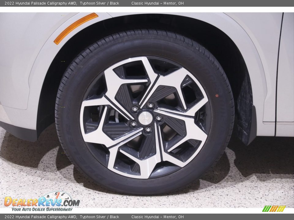 2022 Hyundai Palisade Calligraphy AWD Typhoon Silver / Black Photo #24