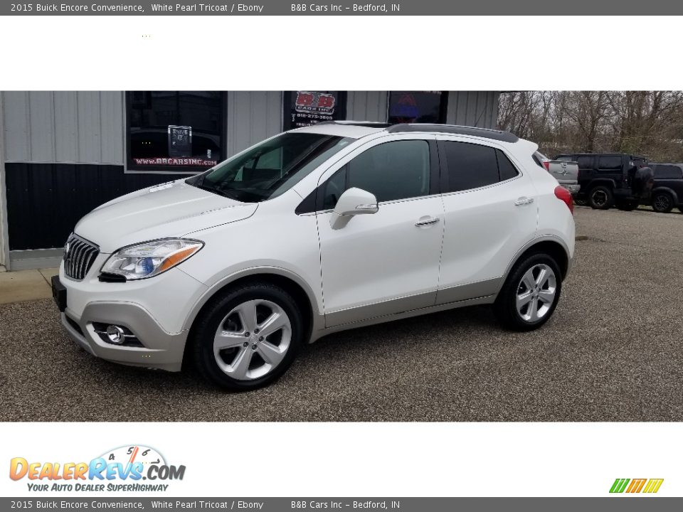 2015 Buick Encore Convenience White Pearl Tricoat / Ebony Photo #27