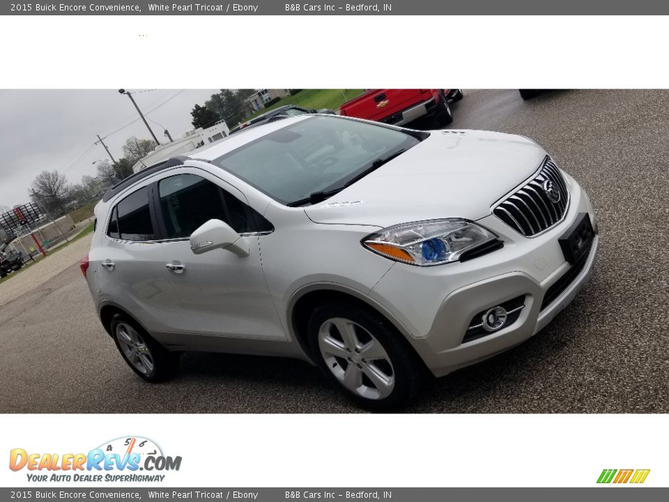 2015 Buick Encore Convenience White Pearl Tricoat / Ebony Photo #28