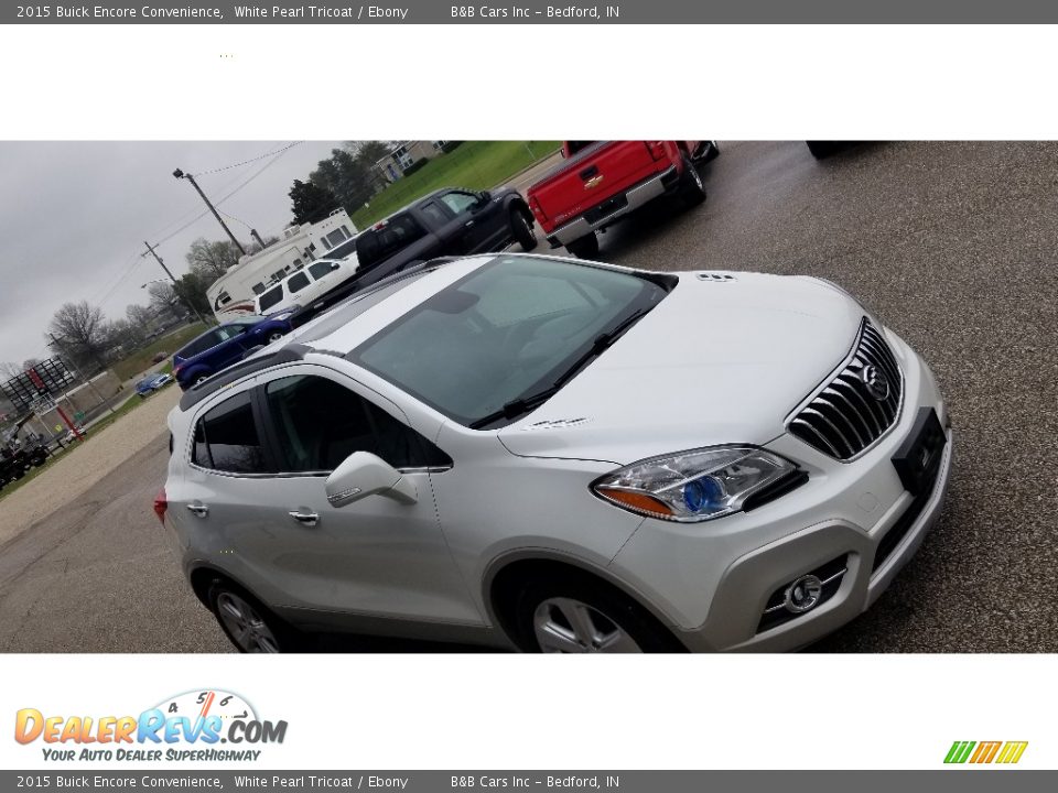 2015 Buick Encore Convenience White Pearl Tricoat / Ebony Photo #29