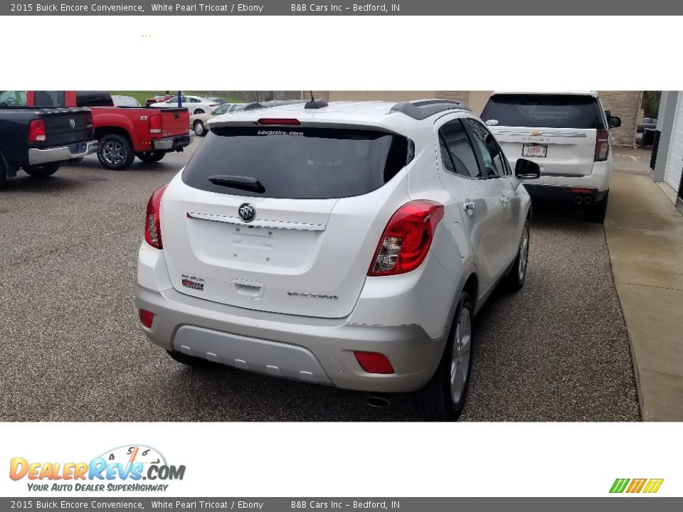 2015 Buick Encore Convenience White Pearl Tricoat / Ebony Photo #30