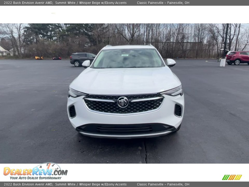 2022 Buick Envision Avenir AWD Summit White / Whisper Beige w/Ebony Accents Photo #3