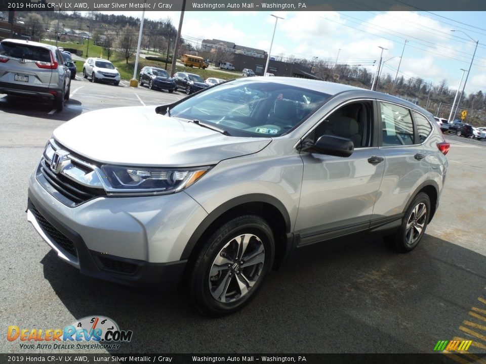 2019 Honda CR-V LX AWD Lunar Silver Metallic / Gray Photo #5