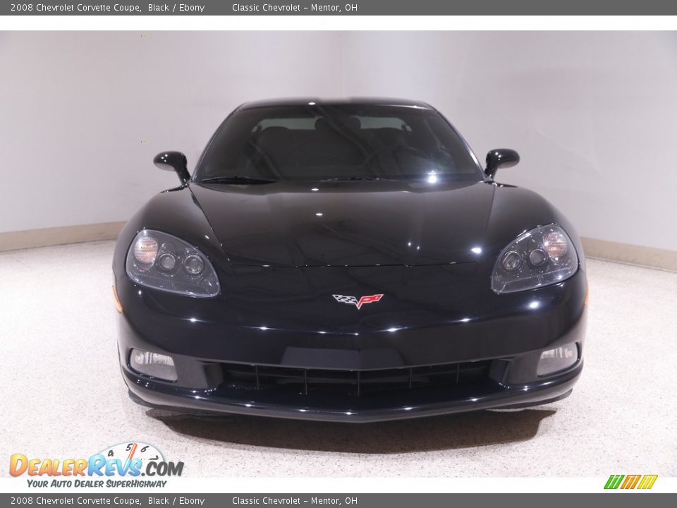 2008 Chevrolet Corvette Coupe Black / Ebony Photo #2