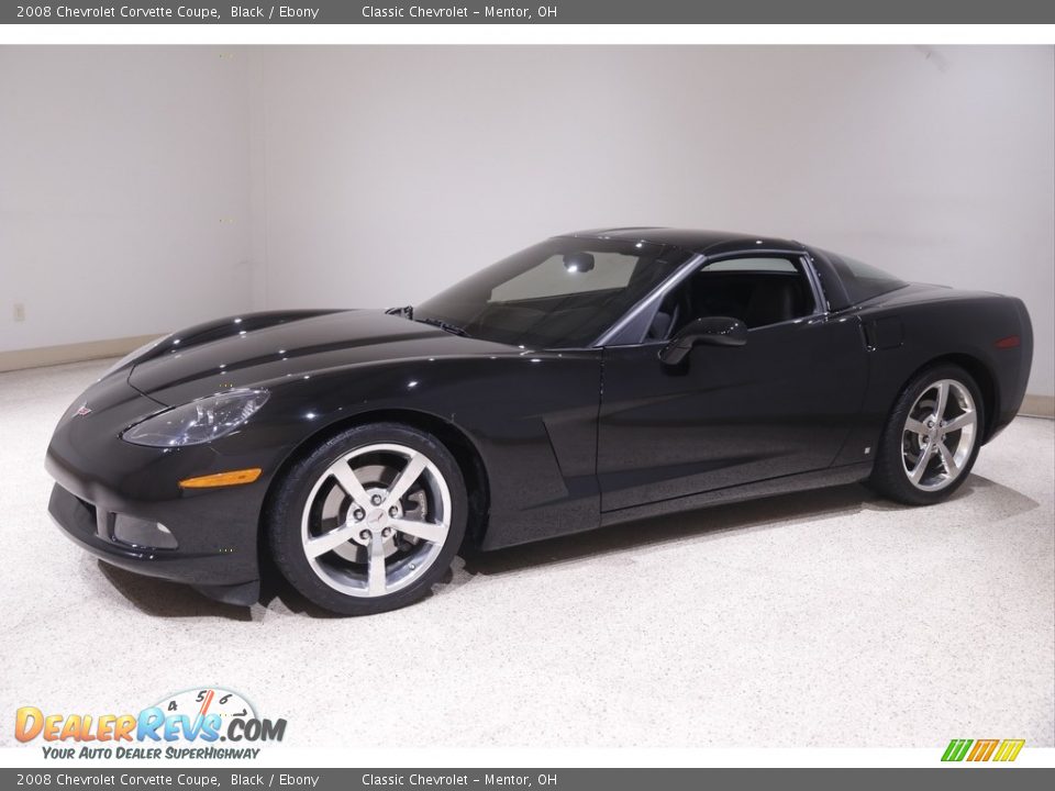 2008 Chevrolet Corvette Coupe Black / Ebony Photo #3