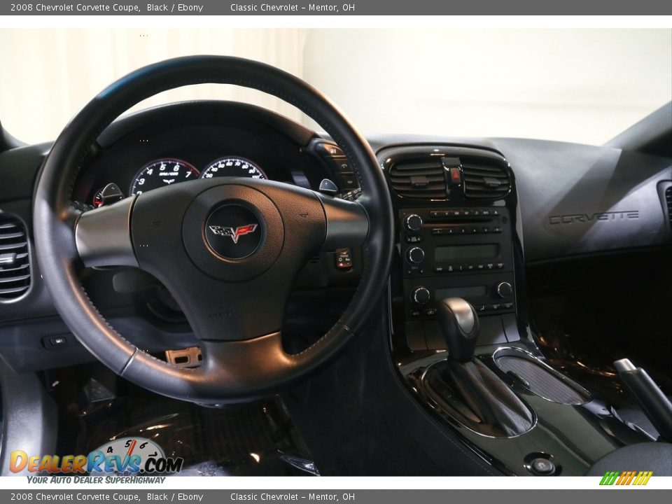 2008 Chevrolet Corvette Coupe Black / Ebony Photo #6