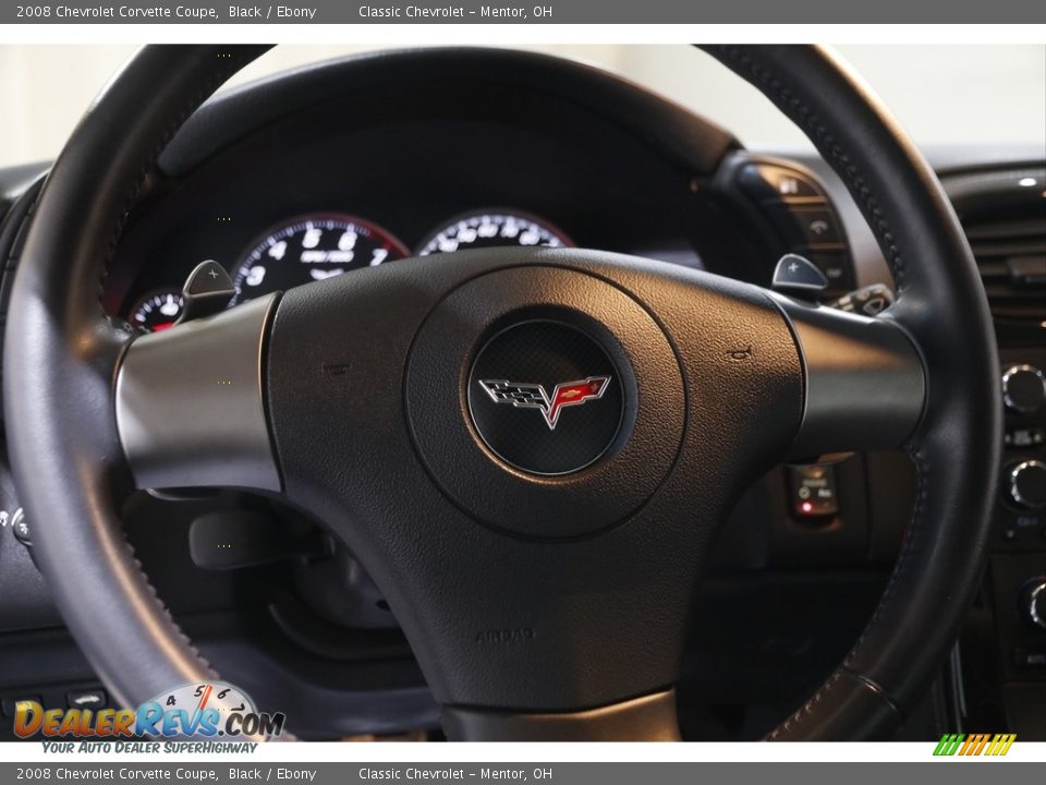 2008 Chevrolet Corvette Coupe Black / Ebony Photo #7