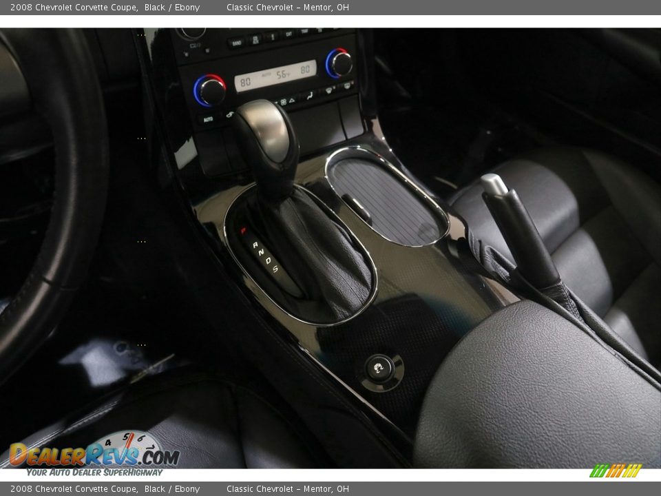 2008 Chevrolet Corvette Coupe Black / Ebony Photo #10