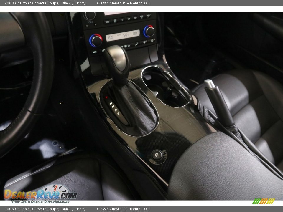 2008 Chevrolet Corvette Coupe Black / Ebony Photo #11