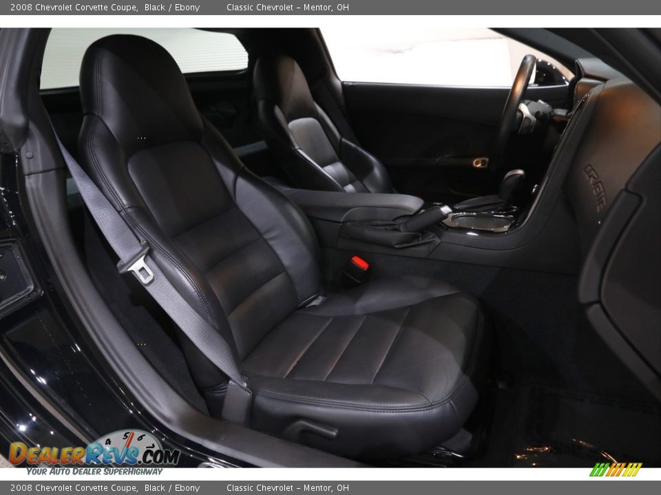 2008 Chevrolet Corvette Coupe Black / Ebony Photo #13