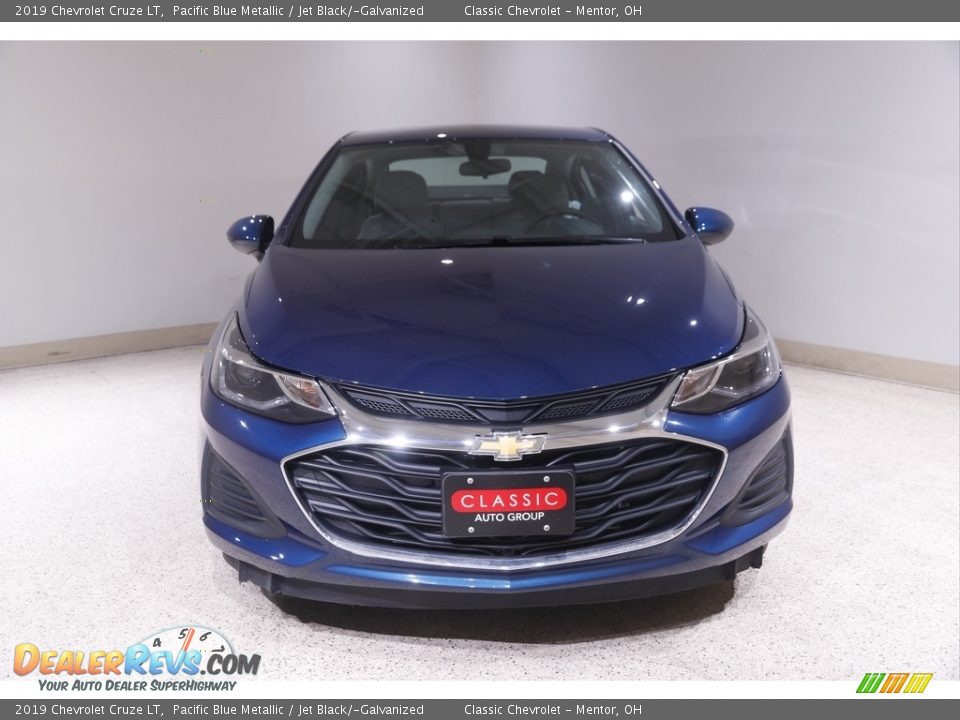 2019 Chevrolet Cruze LT Pacific Blue Metallic / Jet Black/­Galvanized Photo #2