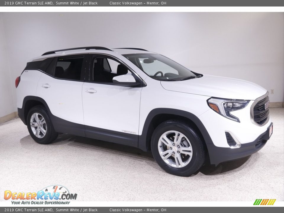 2019 GMC Terrain SLE AWD Summit White / Jet Black Photo #1