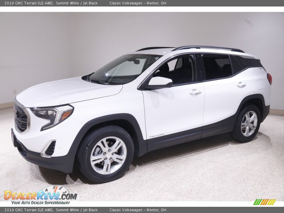 2019 GMC Terrain SLE AWD Summit White / Jet Black Photo #3