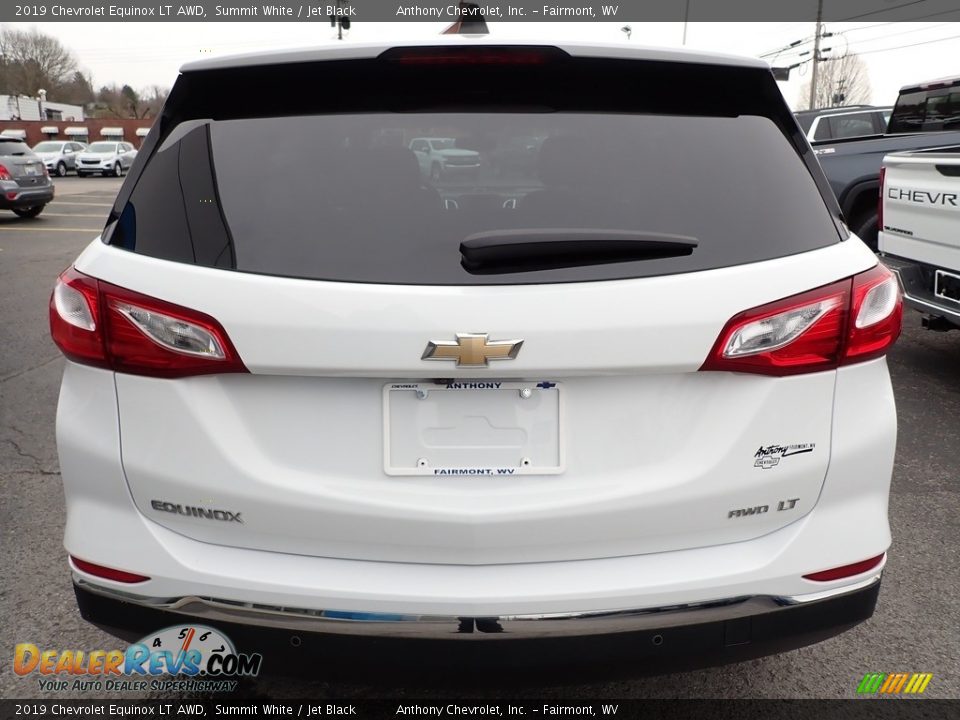 2019 Chevrolet Equinox LT AWD Summit White / Jet Black Photo #4