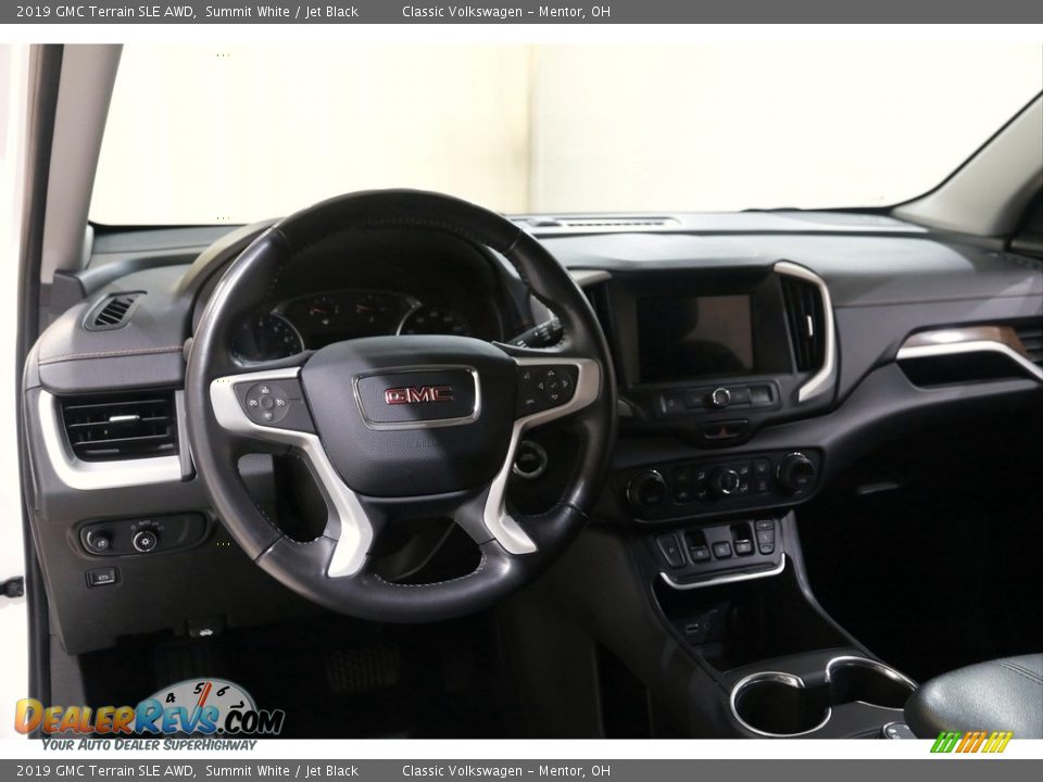 2019 GMC Terrain SLE AWD Summit White / Jet Black Photo #6