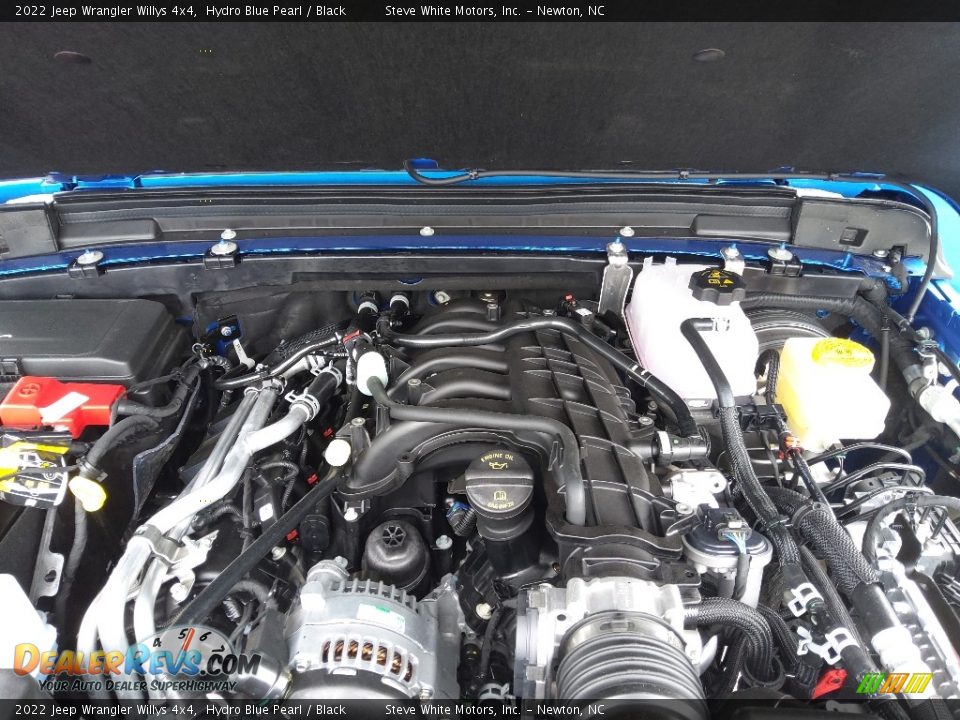 2022 Jeep Wrangler Willys 4x4 3.6 Liter DOHC 24-Valve VVT V6 Engine Photo #9