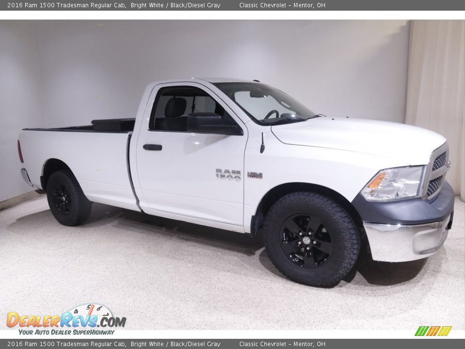 Bright White 2016 Ram 1500 Tradesman Regular Cab Photo #1