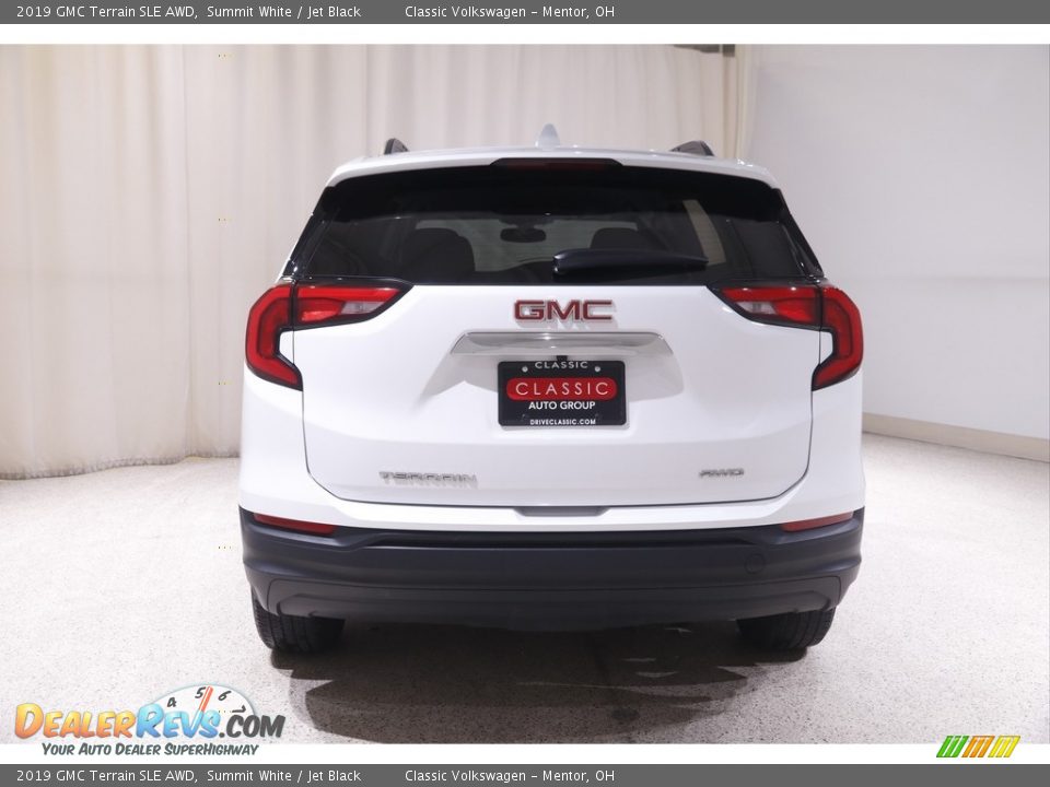 2019 GMC Terrain SLE AWD Summit White / Jet Black Photo #17