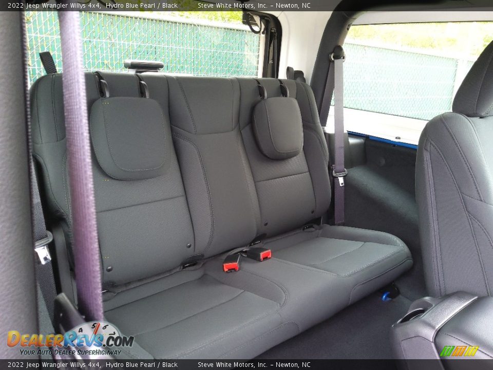 Rear Seat of 2022 Jeep Wrangler Willys 4x4 Photo #15