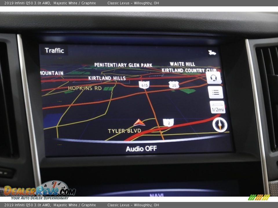 Navigation of 2019 Infiniti Q50 3.0t AWD Photo #10
