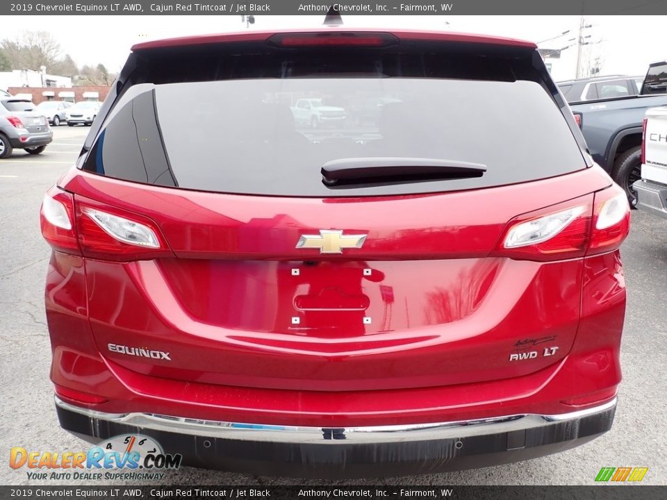 2019 Chevrolet Equinox LT AWD Cajun Red Tintcoat / Jet Black Photo #4