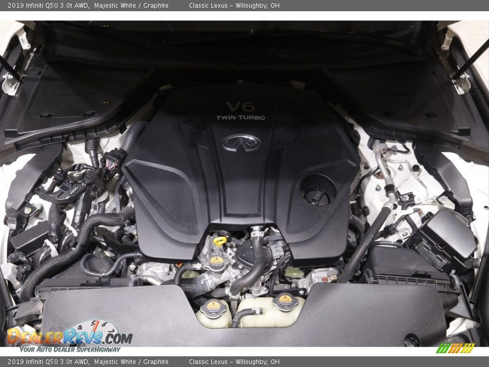 2019 Infiniti Q50 3.0t AWD 3.0 Liter Twin-Turbocharged DOHC 24-Valve VVT V6 Engine Photo #21