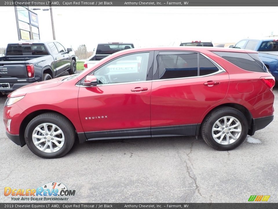 2019 Chevrolet Equinox LT AWD Cajun Red Tintcoat / Jet Black Photo #7