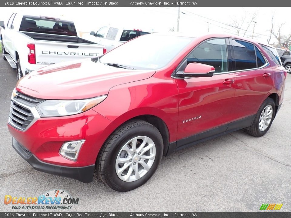 2019 Chevrolet Equinox LT AWD Cajun Red Tintcoat / Jet Black Photo #8