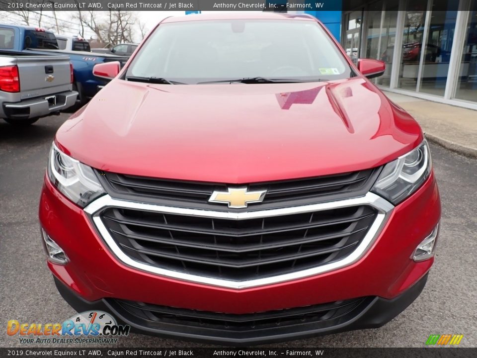 2019 Chevrolet Equinox LT AWD Cajun Red Tintcoat / Jet Black Photo #9