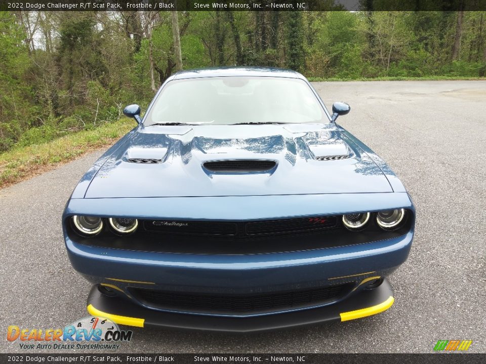 2022 Dodge Challenger R/T Scat Pack Frostbite / Black Photo #3