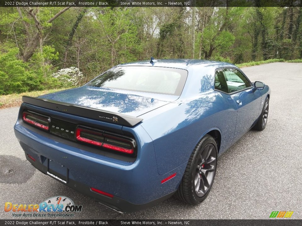 2022 Dodge Challenger R/T Scat Pack Frostbite / Black Photo #6