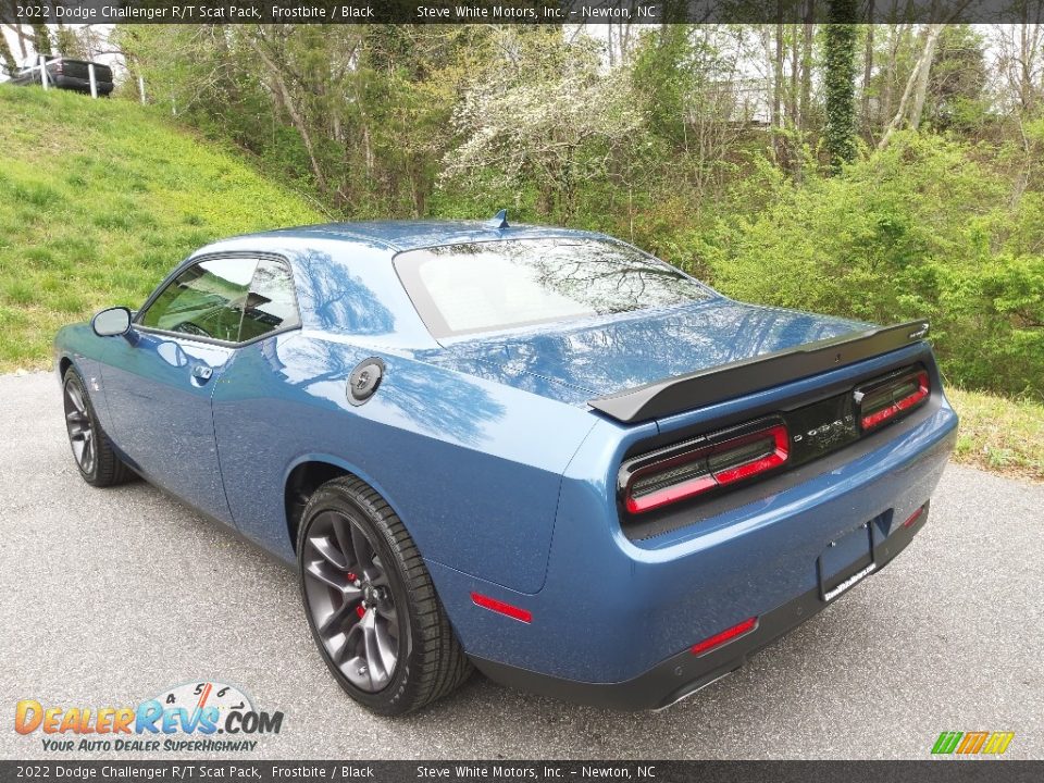 2022 Dodge Challenger R/T Scat Pack Frostbite / Black Photo #8