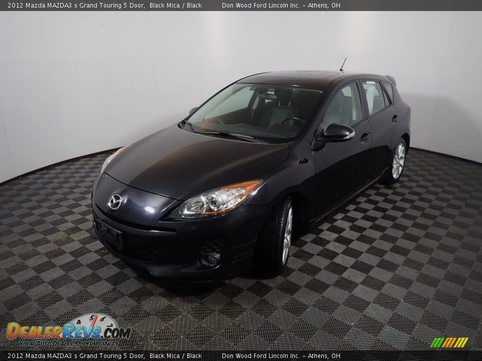 2012 Mazda MAZDA3 s Grand Touring 5 Door Black Mica / Black Photo #9