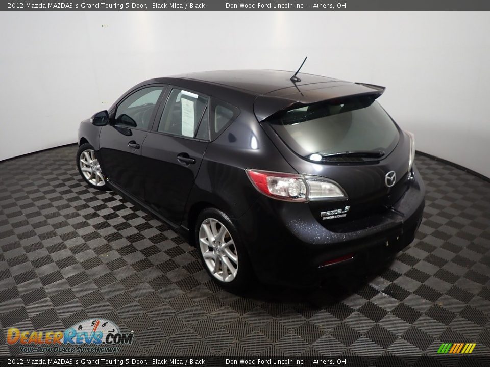 2012 Mazda MAZDA3 s Grand Touring 5 Door Black Mica / Black Photo #11