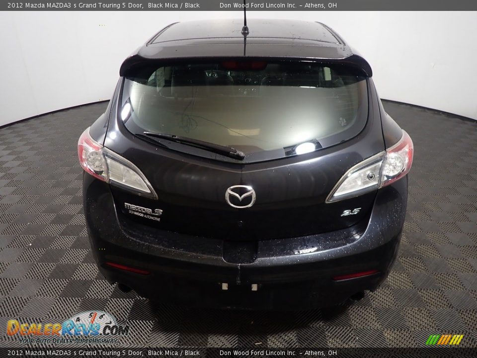 2012 Mazda MAZDA3 s Grand Touring 5 Door Black Mica / Black Photo #12