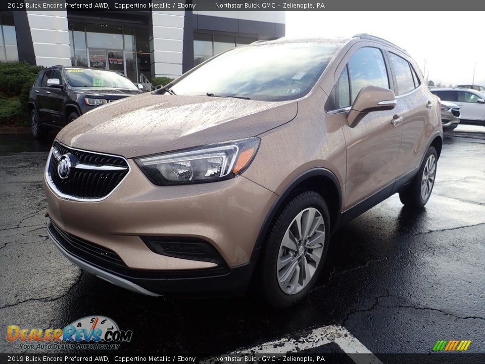 2019 Buick Encore Preferred AWD Coppertino Metallic / Ebony Photo #2