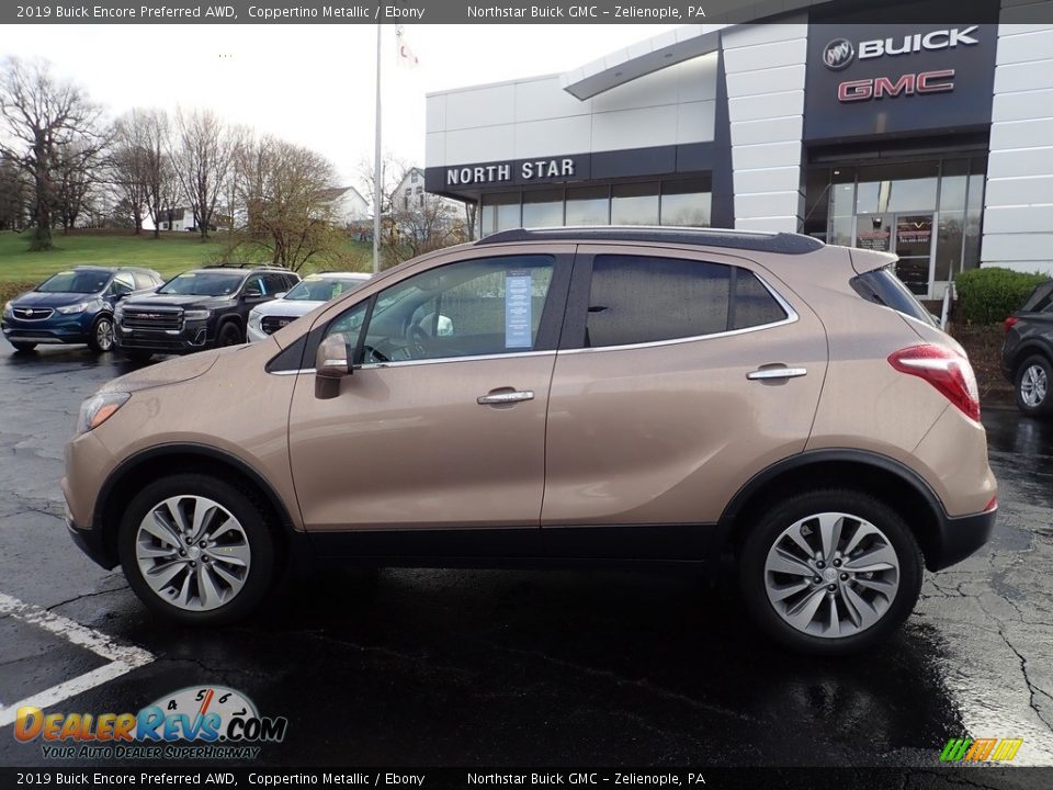 2019 Buick Encore Preferred AWD Coppertino Metallic / Ebony Photo #3