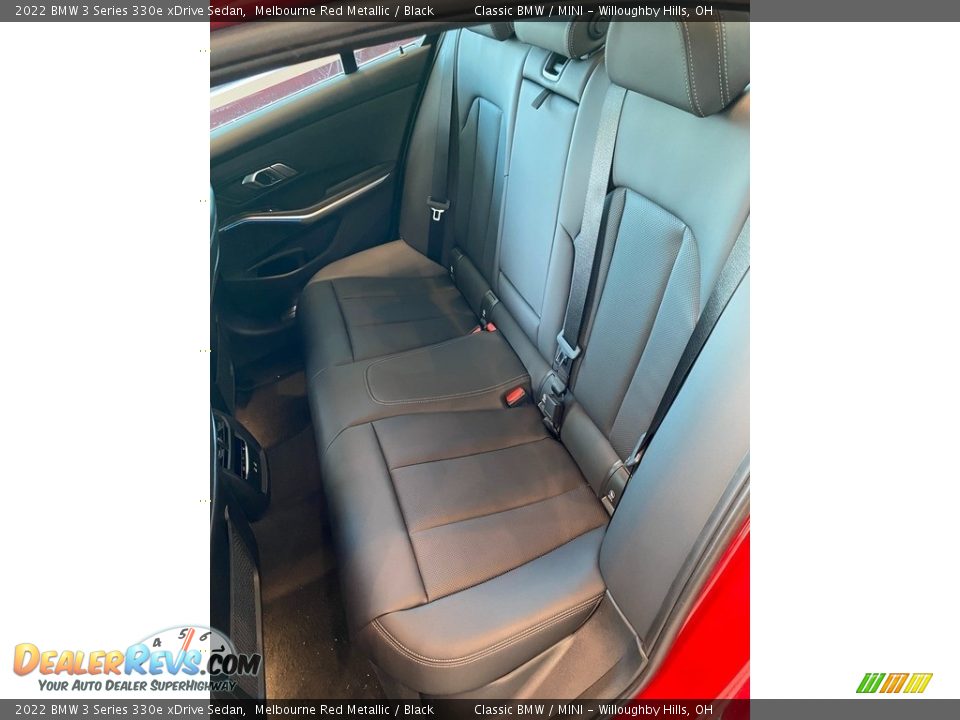 Rear Seat of 2022 BMW 3 Series 330e xDrive Sedan Photo #5