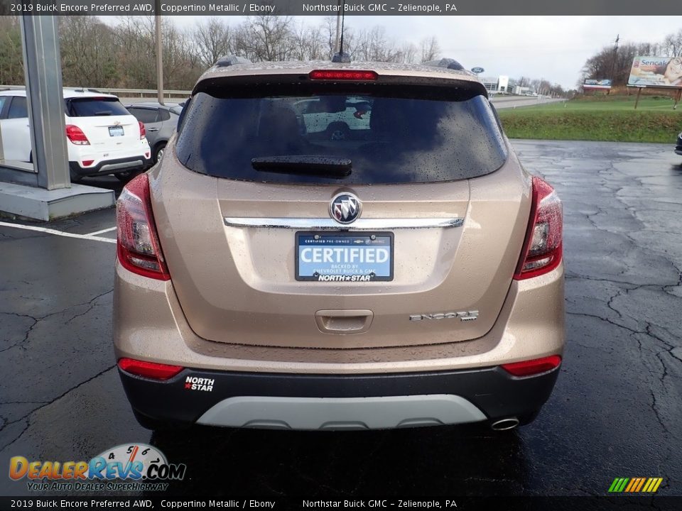 2019 Buick Encore Preferred AWD Coppertino Metallic / Ebony Photo #6