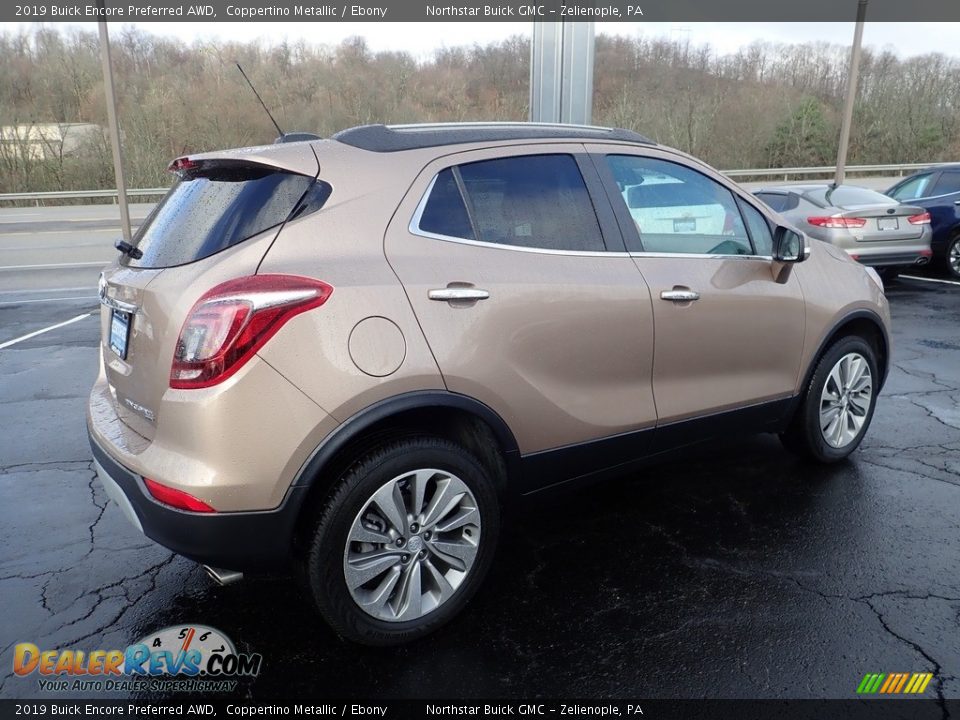 2019 Buick Encore Preferred AWD Coppertino Metallic / Ebony Photo #9