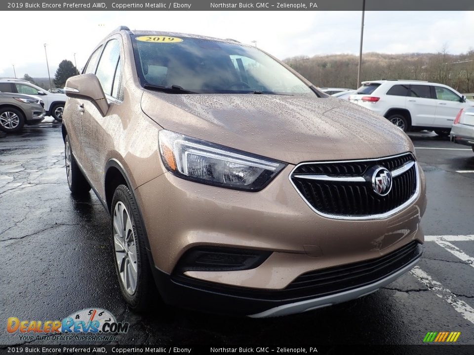 2019 Buick Encore Preferred AWD Coppertino Metallic / Ebony Photo #12