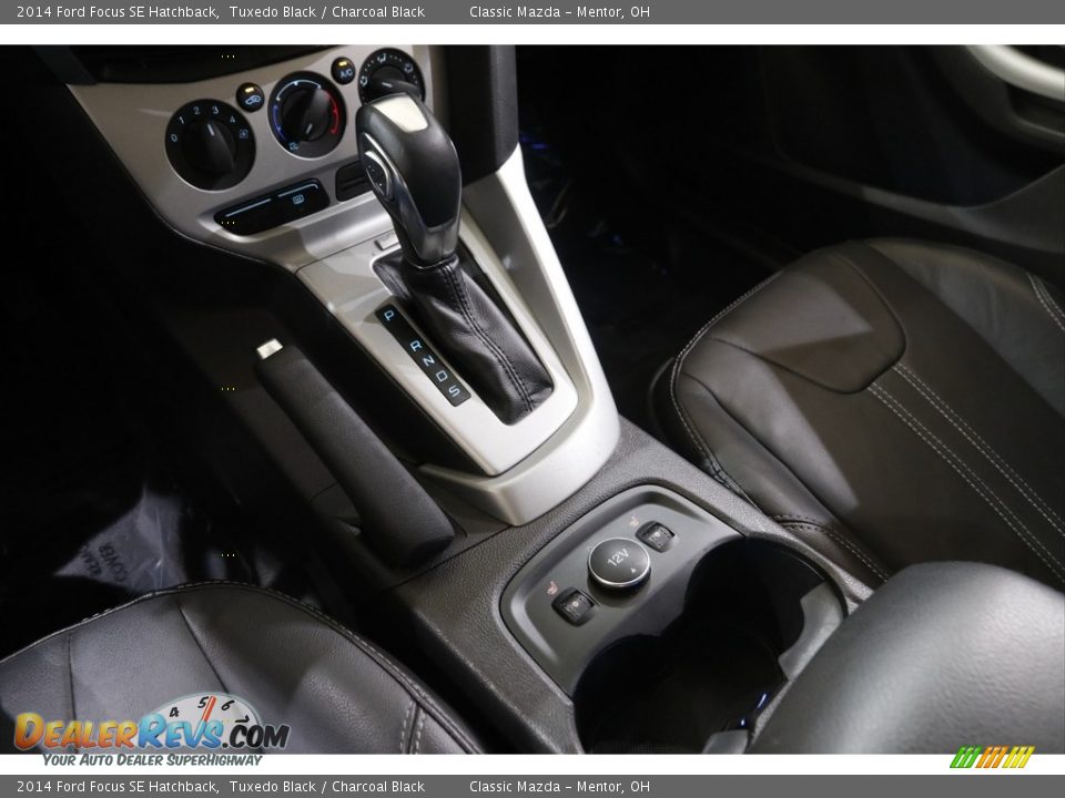 2014 Ford Focus SE Hatchback Tuxedo Black / Charcoal Black Photo #12