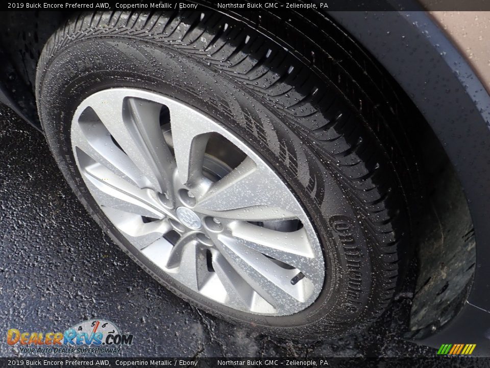 2019 Buick Encore Preferred AWD Coppertino Metallic / Ebony Photo #14