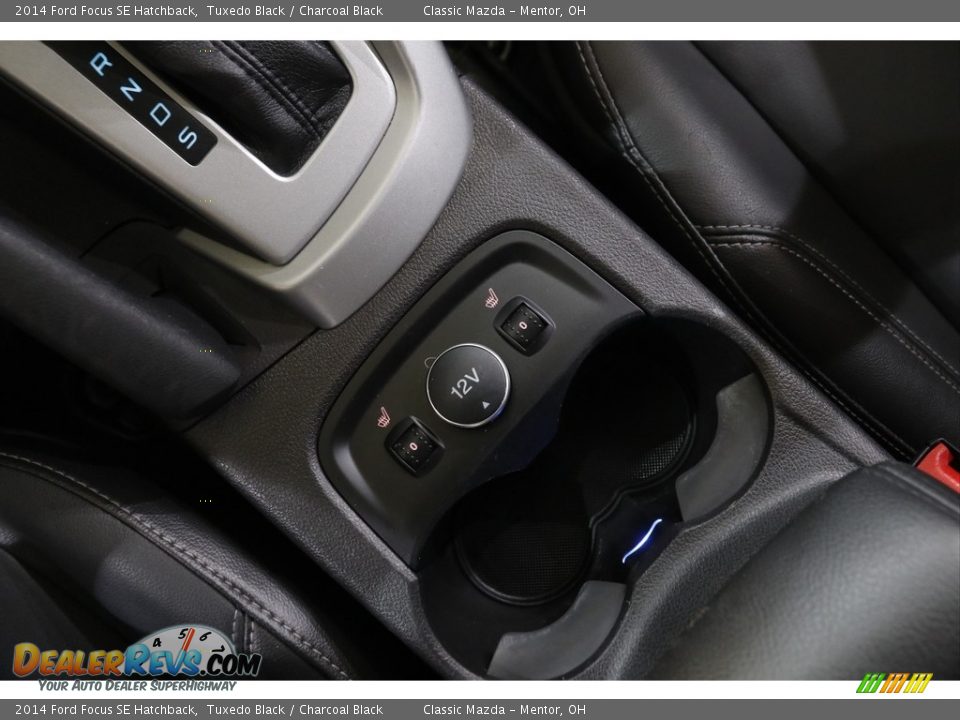 2014 Ford Focus SE Hatchback Tuxedo Black / Charcoal Black Photo #13