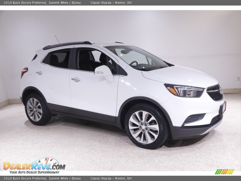 2019 Buick Encore Preferred Summit White / Ebony Photo #1