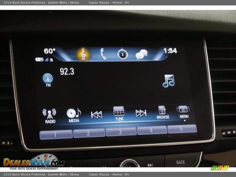 2019 Buick Encore Preferred Summit White / Ebony Photo #10